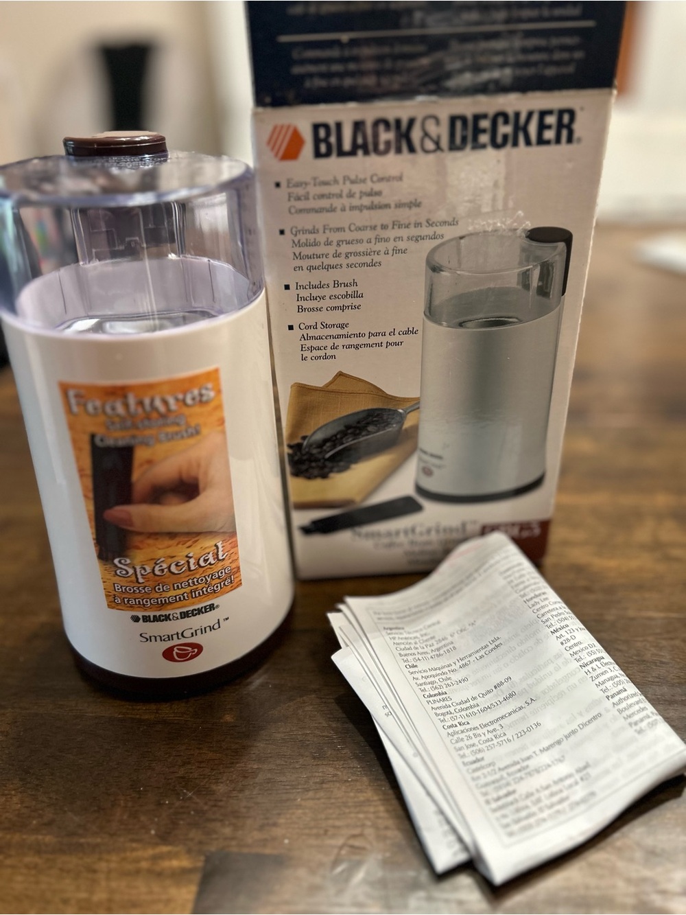 Black & Decker Smart Grind CBG5 Coffee Bean Grinder  2005